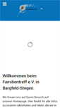 Mobile Screenshot of familientreff.org